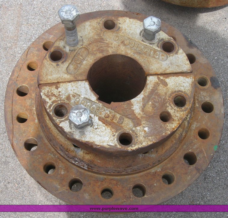 image for item 2137 (2) used tractor tires with hubs