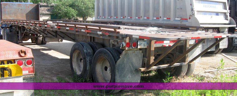 image for item 2423 45' flat bed semi trailer