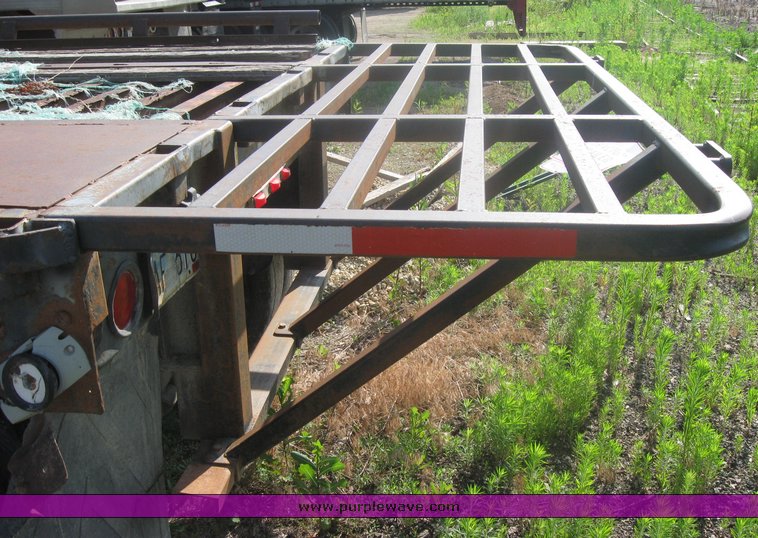 image for item 2423 45' flat bed semi trailer