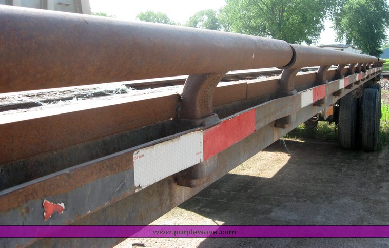 image for item 2423 45' flat bed semi trailer