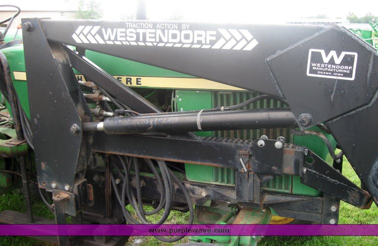 image for item 2466 1985 John Deere 2840 tractor with loader