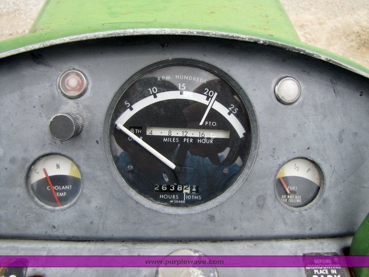 image for item 3355 1965 John Deere 3020 tractor