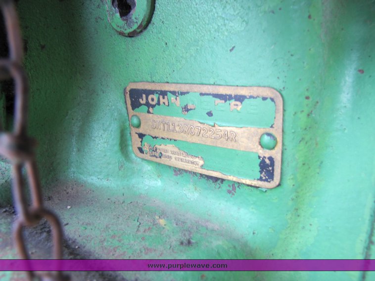 image for item 3355 1965 John Deere 3020 tractor