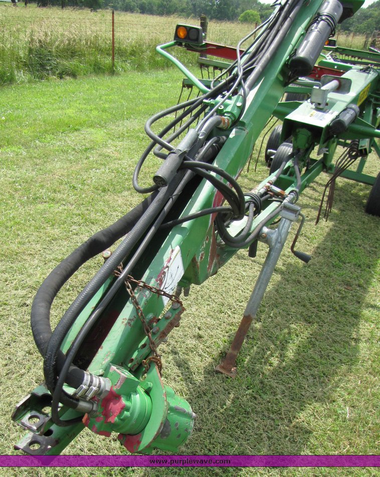 image for item 3357 Two Victor rotary rakes with double rake hitch