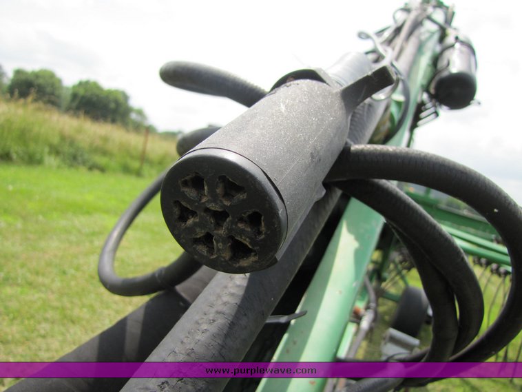 image for item 3357 Two Victor rotary rakes with double rake hitch