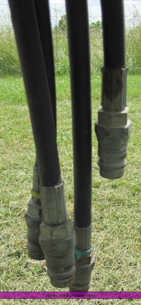 image for item 3357 Two Victor rotary rakes with double rake hitch