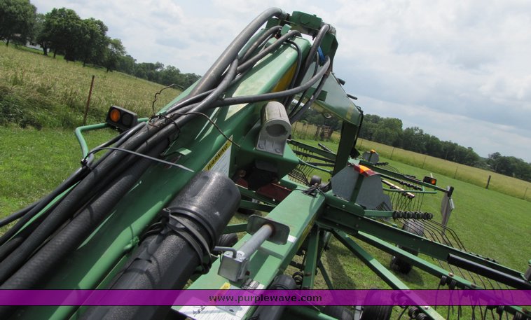 image for item 3357 Two Victor rotary rakes with double rake hitch