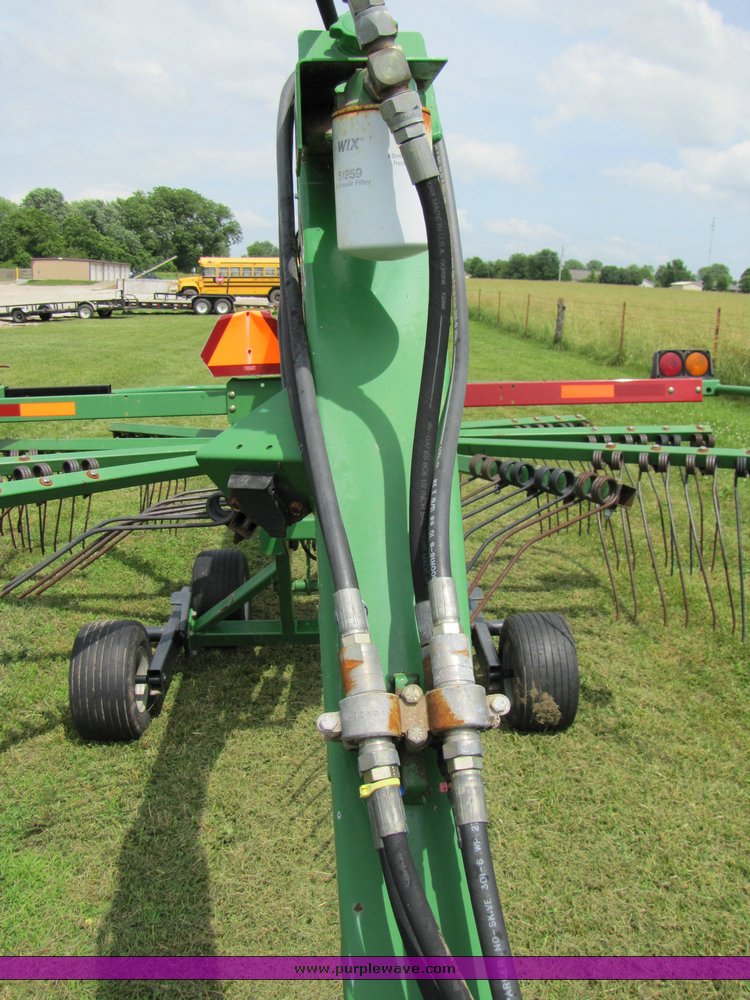 image for item 3357 Two Victor rotary rakes with double rake hitch