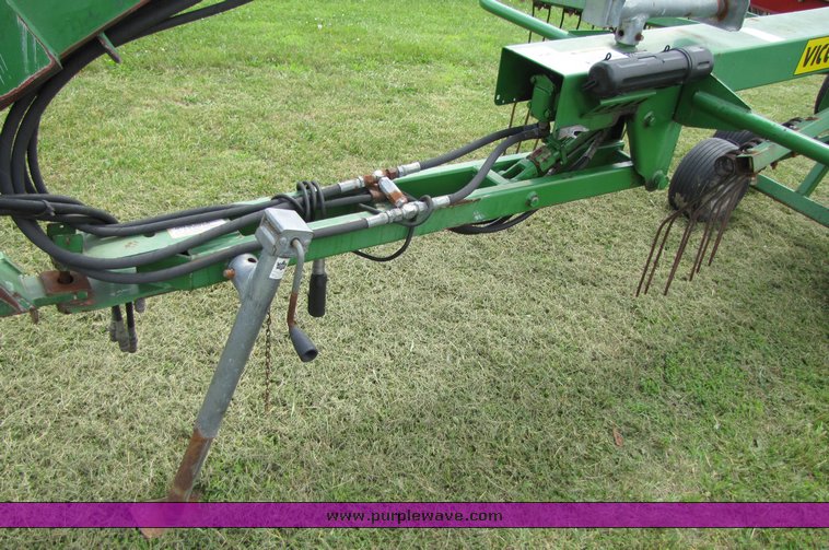 image for item 3357 Two Victor rotary rakes with double rake hitch
