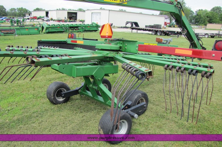 image for item 3357 Two Victor rotary rakes with double rake hitch