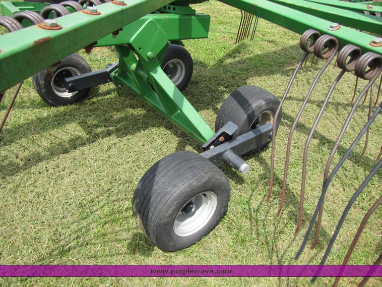 image for item 3357 Two Victor rotary rakes with double rake hitch