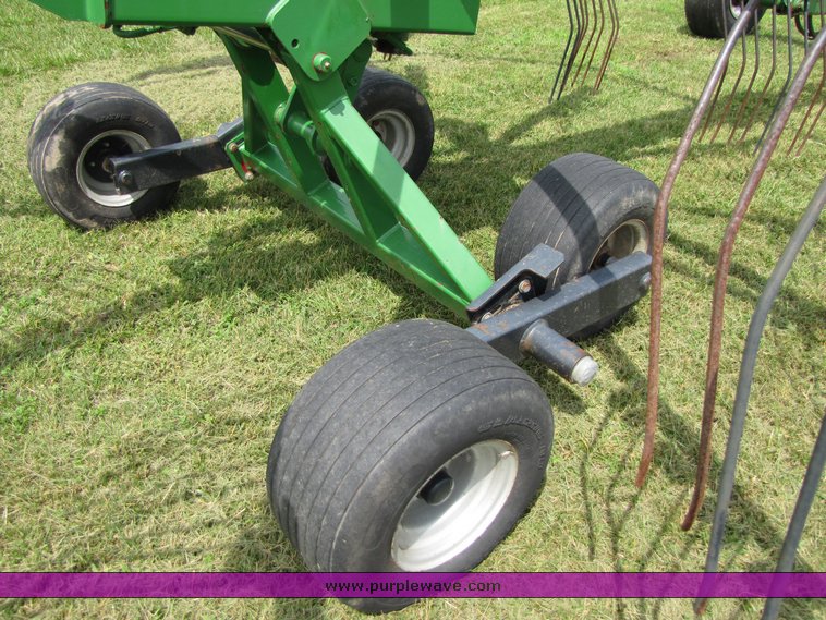 image for item 3357 Two Victor rotary rakes with double rake hitch