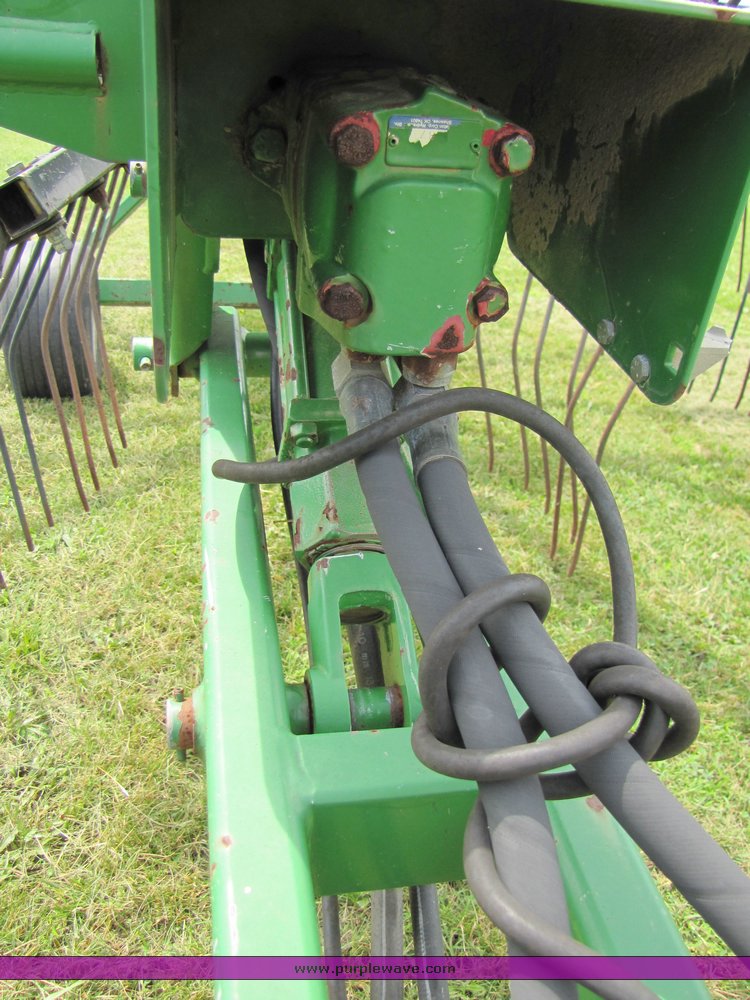 image for item 3357 Two Victor rotary rakes with double rake hitch