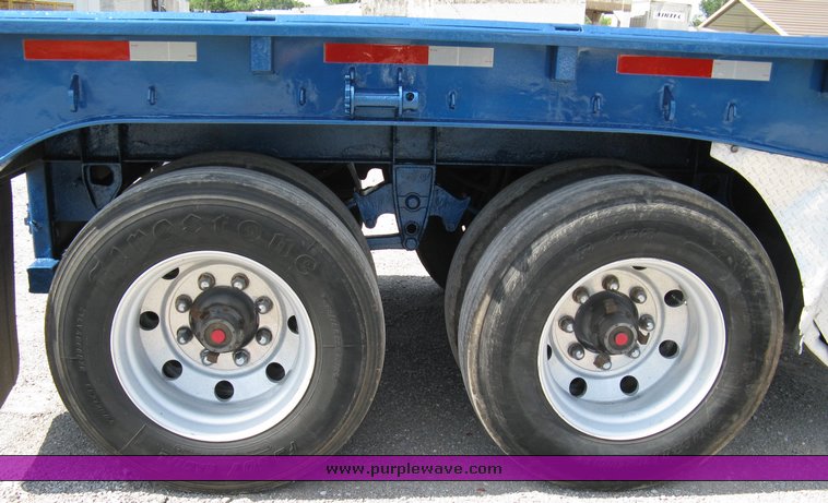 image for item 5015 1999 Western Trailers 45' flat bed hopper trailer