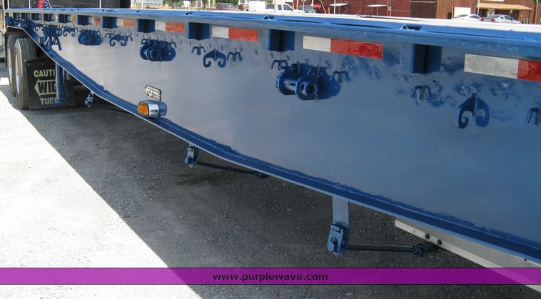 image for item 5015 1999 Western Trailers 45' flat bed hopper trailer