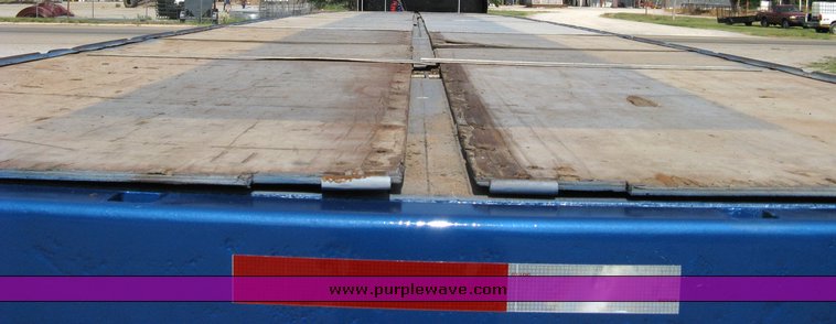 image for item 5015 1999 Western Trailers 45' flat bed hopper trailer