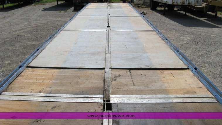 image for item 5015 1999 Western Trailers 45' flat bed hopper trailer