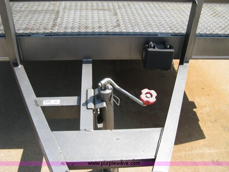 image for item 5028 2006 Buck Dandy 18' tandem axle flat bed trailer