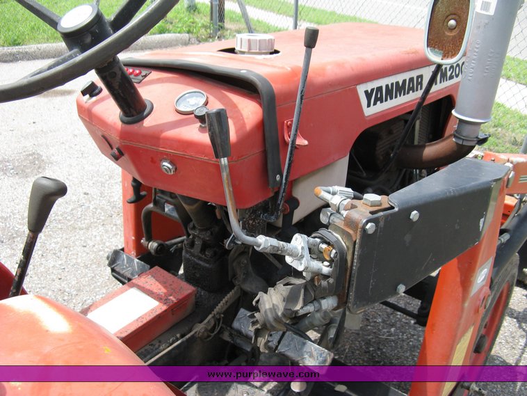 image for item 6120 Yanmar YM2000 compact tractor with loader