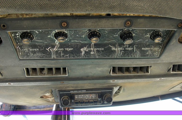 image for item 6794 1975 John Deere 8430 4WD tractor with dozer blade