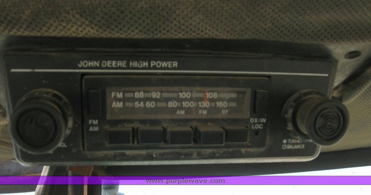 image for item 6794 1975 John Deere 8430 4WD tractor with dozer blade