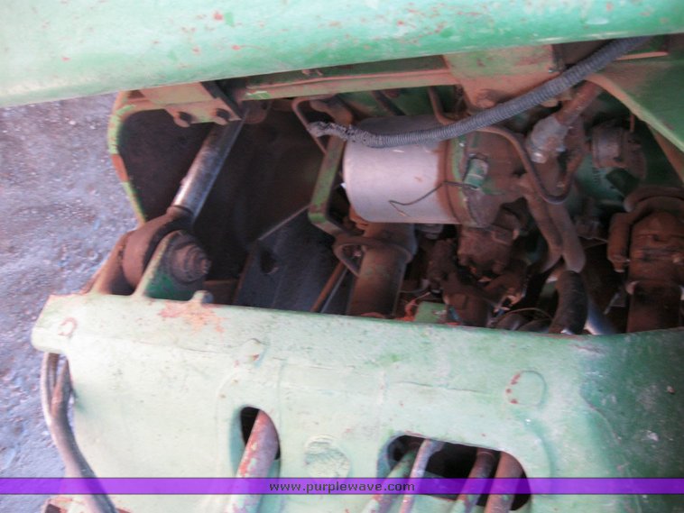 image for item 6794 1975 John Deere 8430 4WD tractor with dozer blade