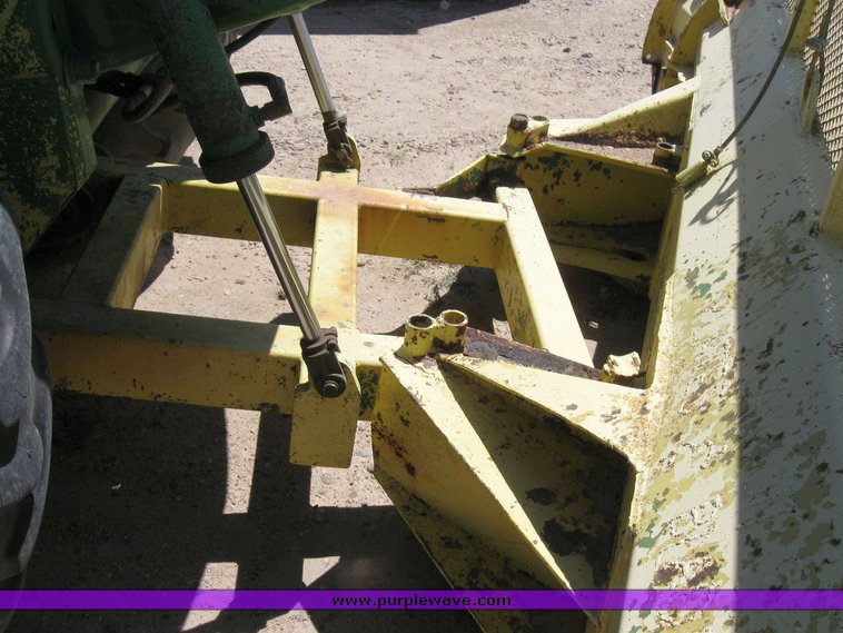 image for item 6794 1975 John Deere 8430 4WD tractor with dozer blade