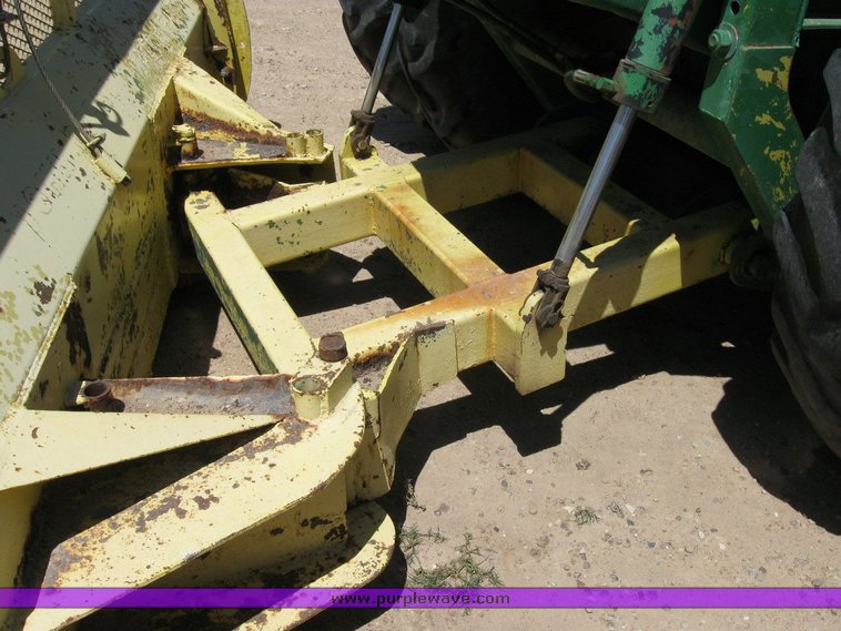 image for item 6794 1975 John Deere 8430 4WD tractor with dozer blade