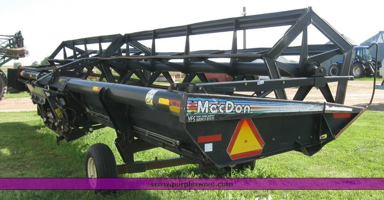 image for item 6804 1999 Mac Don 962 36' draper header