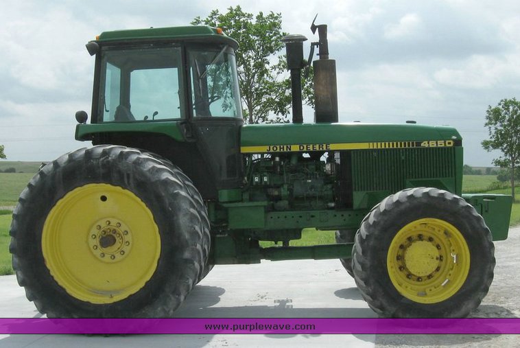 image for item 6845 1988 John Deere 4650 MFWD tractor