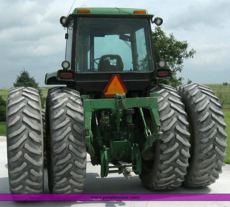 image for item 6845 1988 John Deere 4650 MFWD tractor