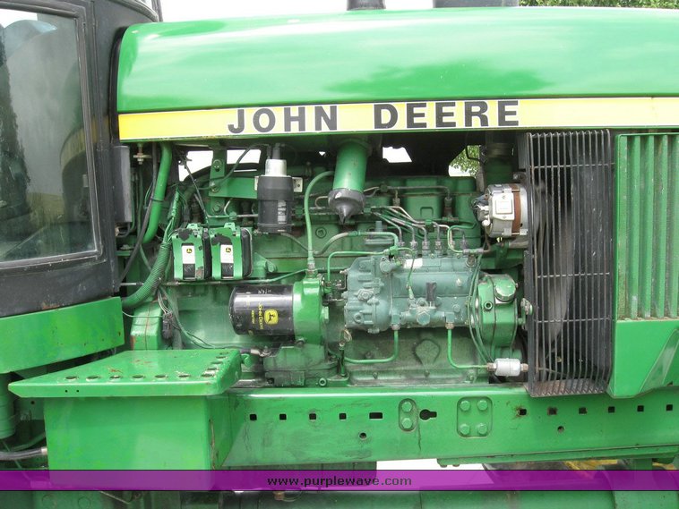 image for item 6845 1988 John Deere 4650 MFWD tractor