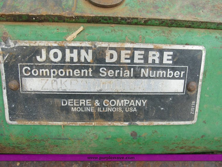 image for item 6851 John Deere kernel processor