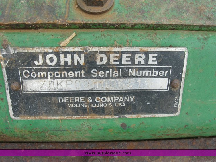 image for item 6851 John Deere kernel processor
