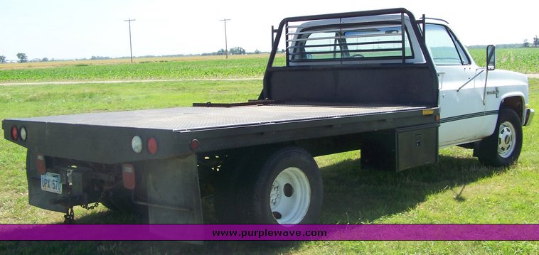 image for item 8004 1987 Chevrolet Custom Deluxe 30 truck