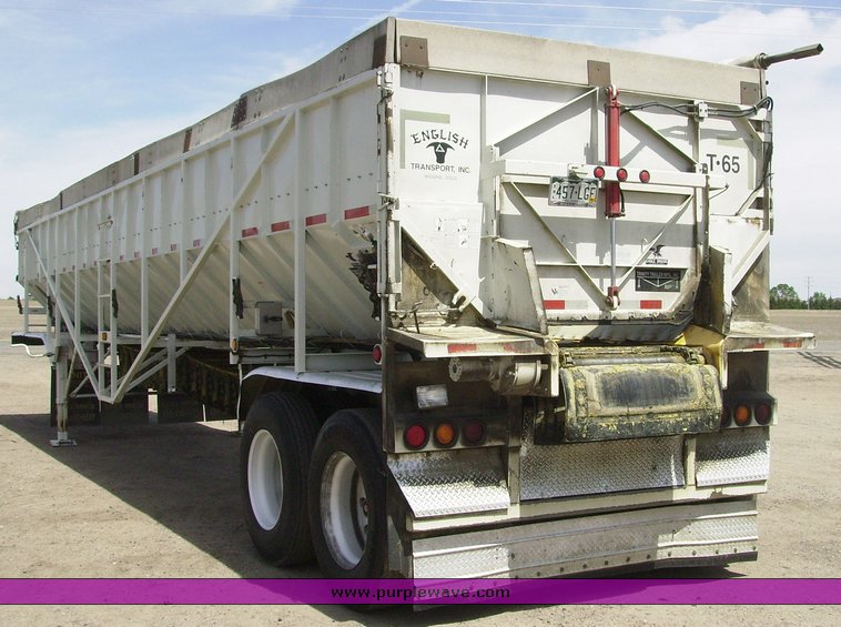 image for item 1003 2002 Trinity live bottom trailer