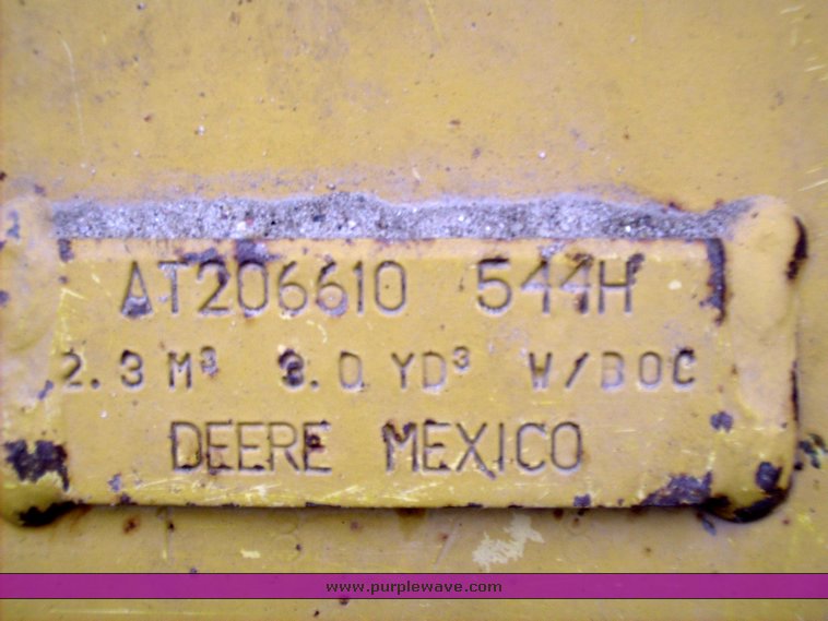 image for item 7081 2000 John Deere 544H wheel loader