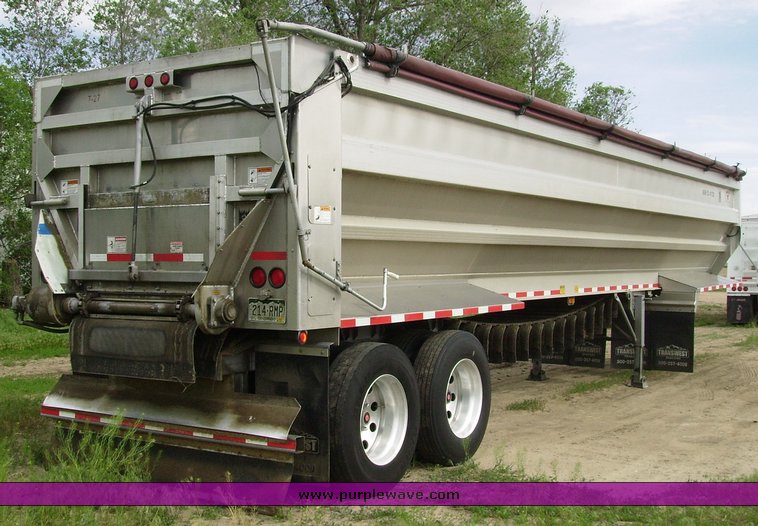 image for item 7308 2008 Trail King ASH 2 4172-48 live bottom trailer