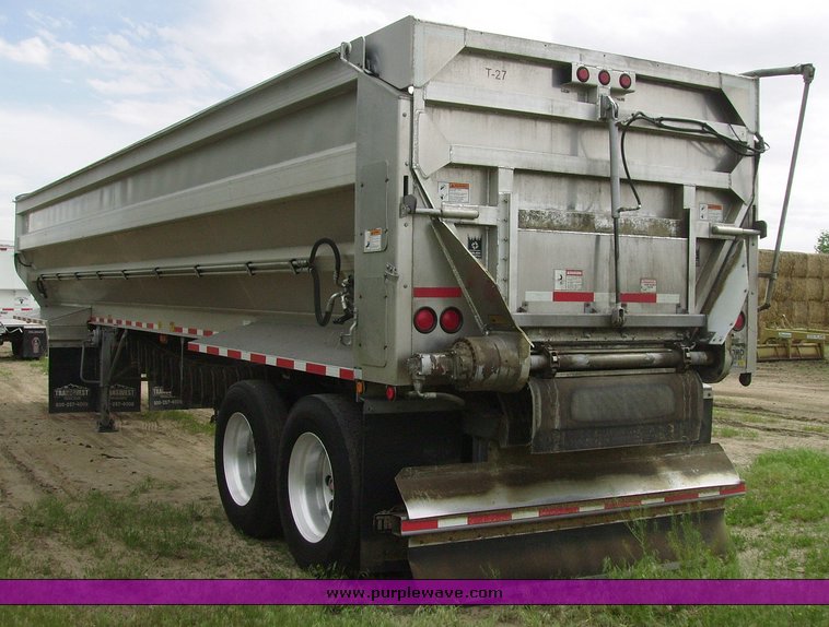 image for item 7308 2008 Trail King ASH 2 4172-48 live bottom trailer