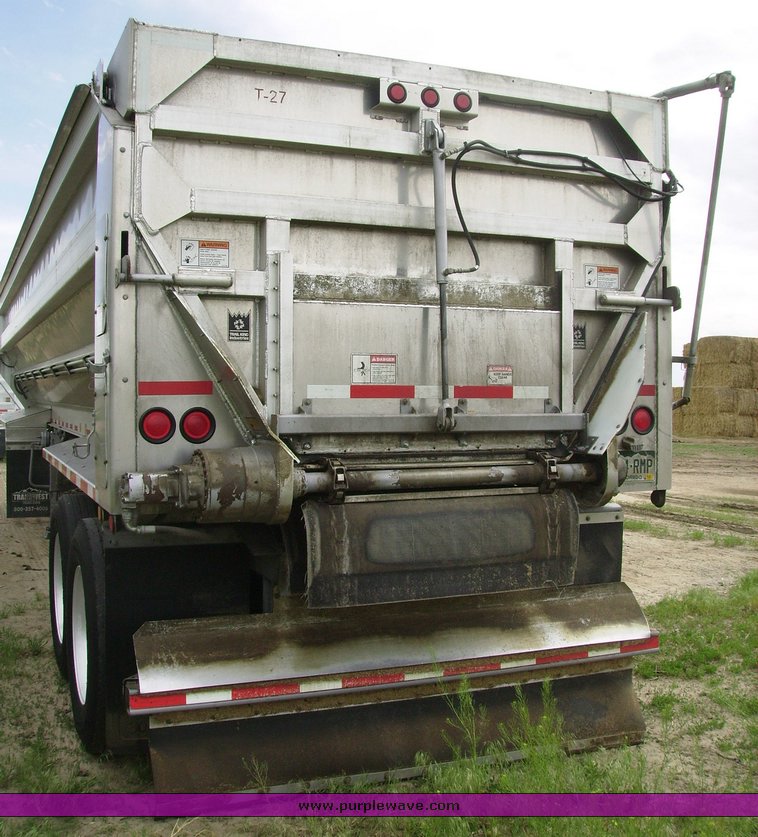 image for item 7308 2008 Trail King ASH 2 4172-48 live bottom trailer