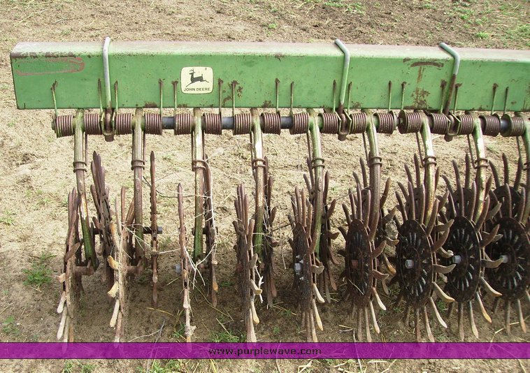 image for item 7347 1975 John Deere 400 rotary hoe