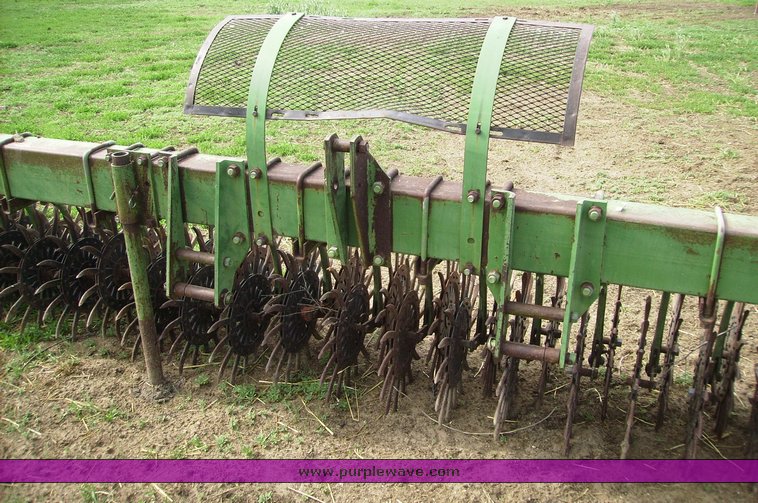 image for item 7347 1975 John Deere 400 rotary hoe