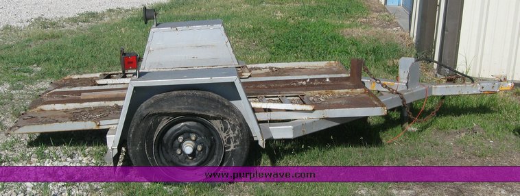 image for item 1003 5' x 10' utility trailer with ramps