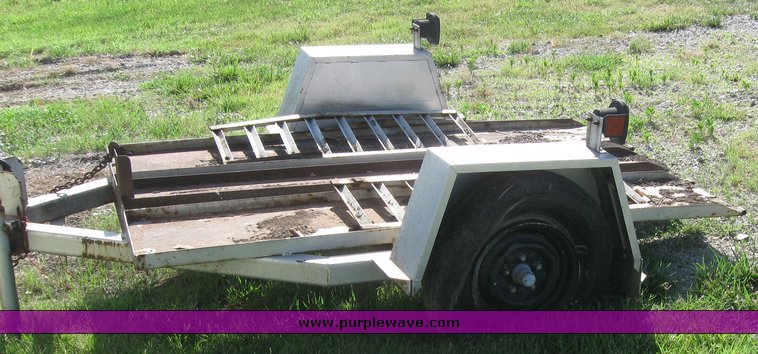 image for item 1003 5' x 10' utility trailer with ramps