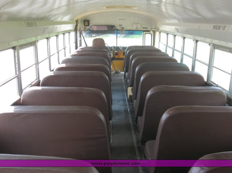 image for item 2278 1993 Ford B700F  65 passenger school bus