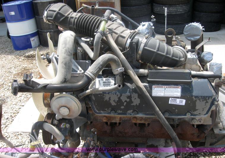 image for item 2499 2000 Ford E350 Bluebird school bus chassis, engine, and transmission