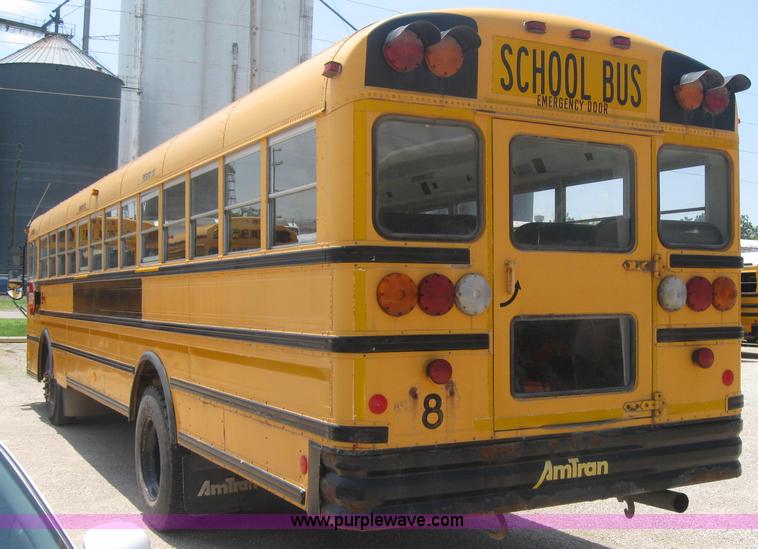 image for item 2502 1996 International Series 3000 Genesis school bus