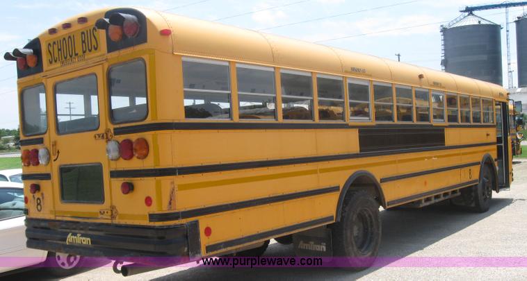 image for item 2502 1996 International Series 3000 Genesis school bus