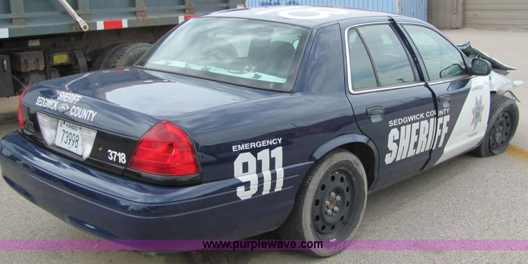 image for item 4445 2008 Ford Crown Victoria Police Interceptor