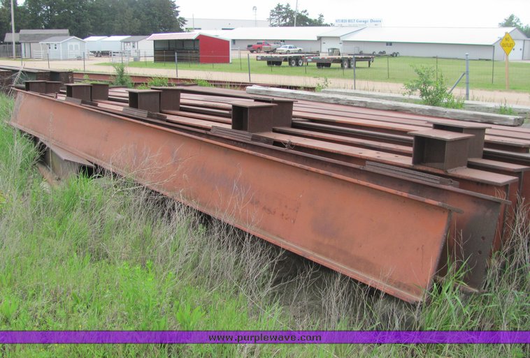 image for item 6000 Assorted steel girders